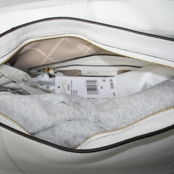 MICHAEL KORS BROOKE LARGE PEBBLE LEATHER HOBO BAG - Picture 6 of 6